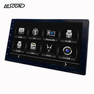 China Large Touch Screen Car Dual Din Car Stereo Support 7 Inch Stereo Hardware Car Play MP5 for sale