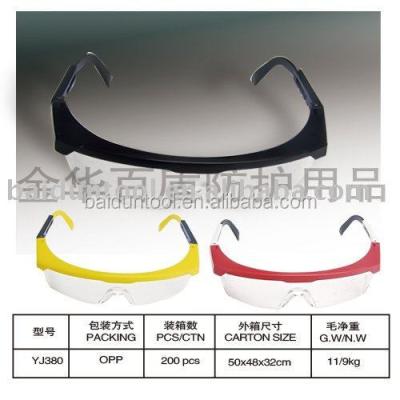 China YJ380 Adjustable Safety Glasses for sale