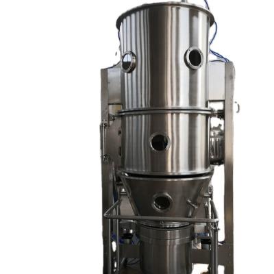 China Medicine Curing Vertical Fluid Bed Dryer , Large Particle Drying Equipment Pharmaceutical Chemical Particle Powder Dryer Manufacturer for sale