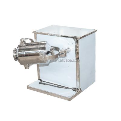 China Efficient Mixing Equipment Stainless Steel 3 D Mixer Powder Particle Cylinder 3 D Mixer Vertical Motion Small Electric Mixer for sale