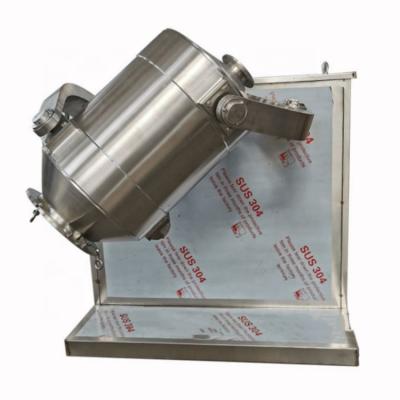 China Efficient Mixing Type Equipment SYH Motion 3D Stainless Steel Food Pharmaceutical Industrial Dry Powder Particles Large Volume Mixer for sale