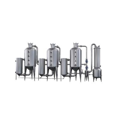 China Liquid Herbal Extraction Liquid Plant Single Triple Effect Vaporizer for sale