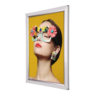 China Indoor Factory Custom Flash Open Frame Ultra Thin Light Box Led Advertising Aluminum Alloy Frame UV Lamp for sale