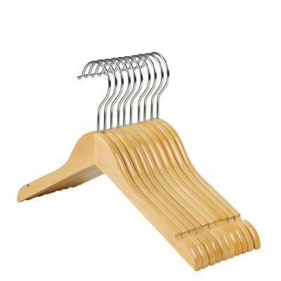 China Great price eco-friendly material advantages are wholesale home inquiry wooden maple hanger wood for women designed for sale