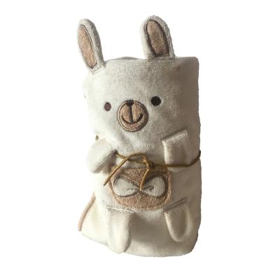 China High Quality Towel Cover Baby Doll Rabbit Japandi Cartoon Home Blanket Customized Basic Bedding With Designs And Samples for sale