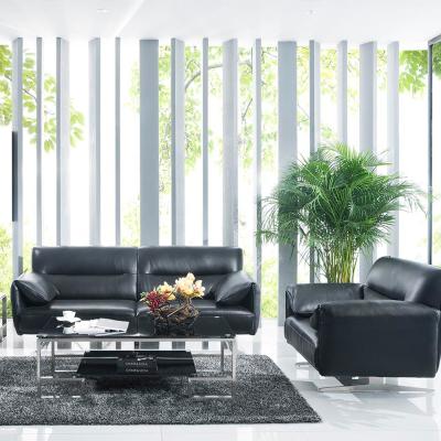 China Alibaba Modular Black Leather Sofa Set For Sale On for sale