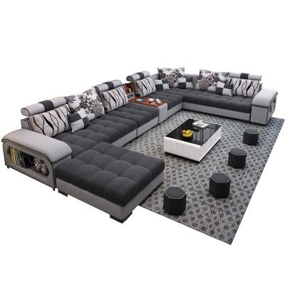 China Sofa Lounges And Sofas Furniture Modular U-Shaped Sectional Set For Living Room for sale