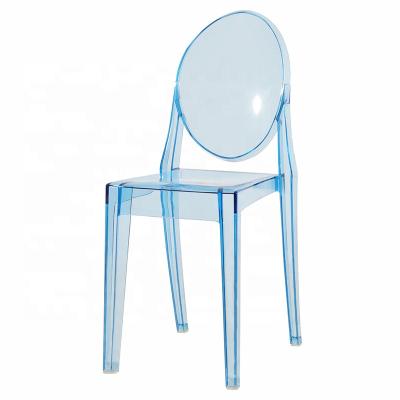 China Crystal Plastic Chair For Hotel Hotel Furniture Ghost Modern Durable Stylish And Strong Chair Wedding Transparent Crystal Plastic Chair for sale