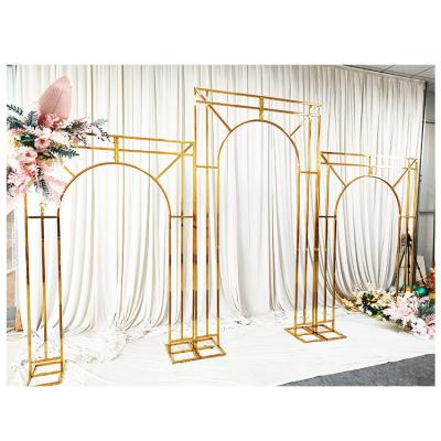 China Easy Assemble FARUN Wedding Decoration Wedding Arch Wedding Arch Backdrop for sale