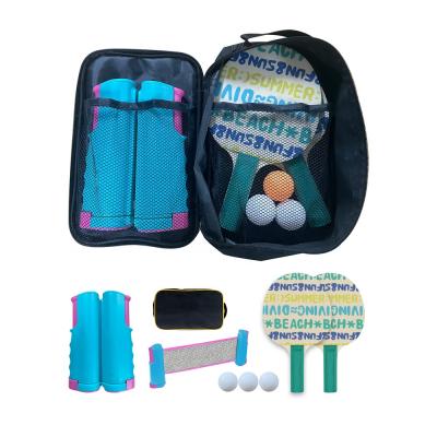 China Professional Family Fun Table Tennis Set With Retractable Net And Carry Bag , Healthy Family Fun for sale