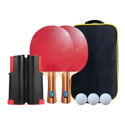 China Portable Family Fun Anywhere Game Ping Pong Set 2-Player Kit with Ping Pong Net for Any Table, Convenient Storage Case for sale