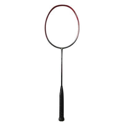 China Eastic & Durable Custom Design Rackets Badminton Racket 100% Full Carbon for sale