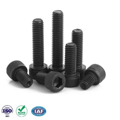 China Pan Fully Threaded Stainless Steel M6 M8 M10 M12 M14 M16 Black Phosphated Imperial Socket Head Cap Screws for sale