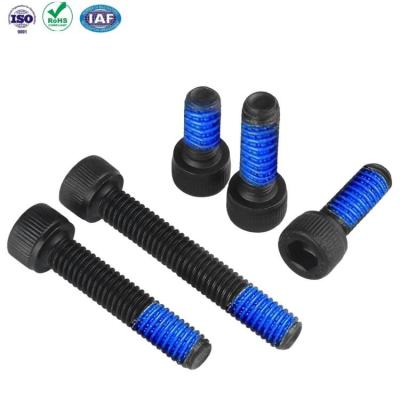 China Stainless Steel Socket Head Cap Screws Black Hexagon Hexagon ANSI Standard Socket Head Allen Screws High Strength for sale