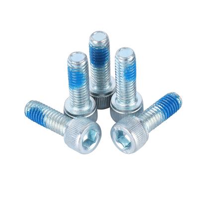 China Blue Galvanized M2 M6 M8 Pan Head Pan 6.8 Carbon Steel Pan Head Socket Head Cap Screws ASTM for sale