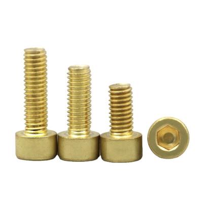 China Stainless Steel 6.8 Grade CNC Knurled Din321 M6 M8 Socket Bolt Screw Brass Copper Hex Head for sale