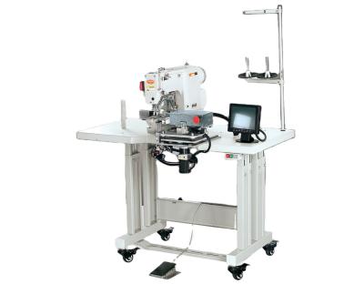 China Factory made in china CC-430D-01S high speed industrial bar tacking sewing machine for different kinds of garments such as suits zu verkaufen