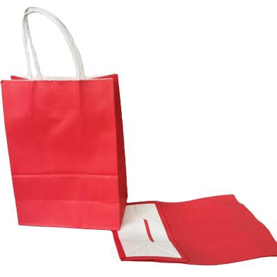 China Recyclable Custom Logo Paper Jewelry Pouch Shopping Bag Stand Up Packaging With Handle Bag for sale