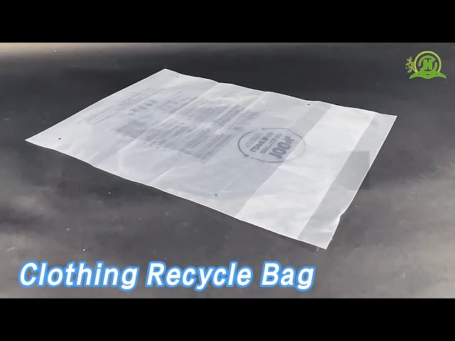 Poly Clothing Recycle Bag PE PP Eco Friendly Waterproof Fashion ODM