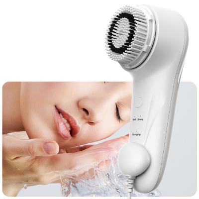 China Rechargeable Sonic Blackhead Remover Device Rechargeable Face Instrument Acne Treatment Remover Machine Facial Cleansing Brush for sale