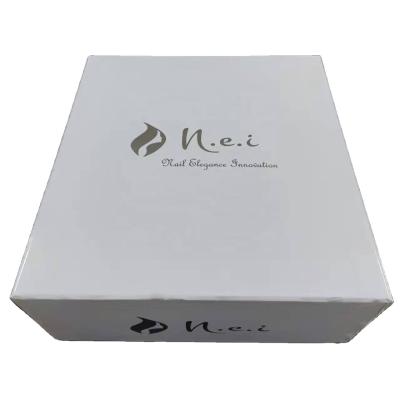 China Recycled Materials Cardboard Paper Type And Accept Custom Printing Drawer White Paper Packaging Gift Box For Electronic Product for sale