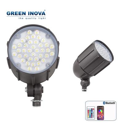 China IP65 6W 12W 30W RGBW LED Landscape Ball Flood Light DC12V/ DC24V/ AC12V for sale