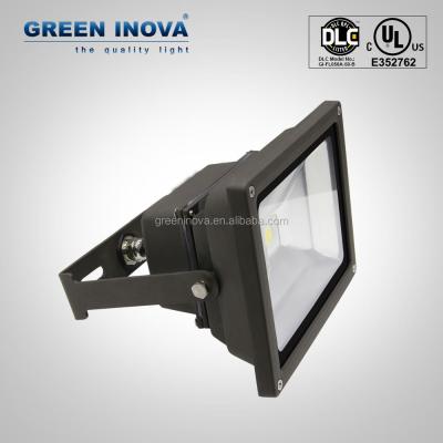 China Die Cast Aluminum + Bronze Tempered Glass LED Flood Light cULs 5 Years Warranty For Sports Stadium for sale