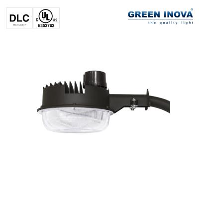 China Aluminum Lens + Die Cast Prismatic 6 Year Warranty DLC Dusk Listed cULs 35W 45W Unborn LED Sensor Light Bulbs for sale