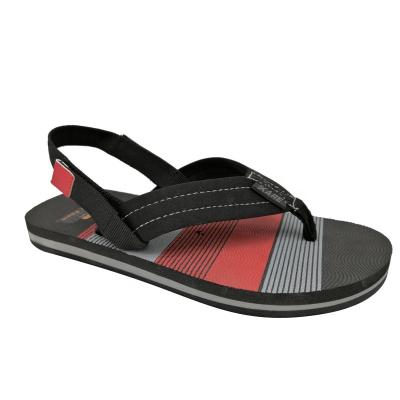 China 2022 China supplier light weight outdoor luxury tpr unique summer men's unique EVA beach flip flop slippers with sandal strap for sale