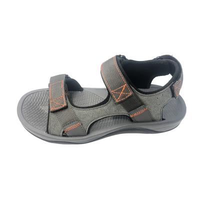 China 2022 Latest Fashion Style Lightweight Durable Men's PU Leather Open Toe Heightening Outdoor Sandals Beach Sandals For Man Sport Casual Shoes for sale