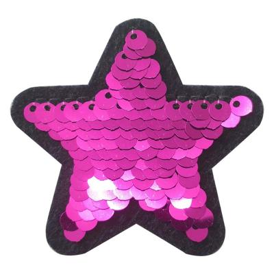 China custom 3D fashion clothes patch iron on patch custom sequin patch for apparel for sale