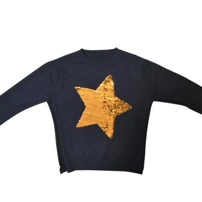 China Cheap High Quality 3D Star Shape Reversible Patches Custom Sequin Patches Cute Patches for sale