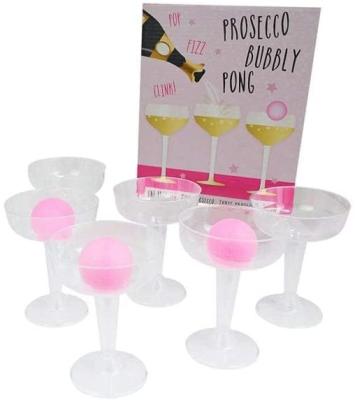 China Plastic Beer Pong Bubbly Pong Game Classic Party Game Drinking Prosecco Pong for sale