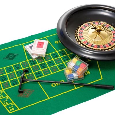 China Plastic Roulette Wheel Set With 16