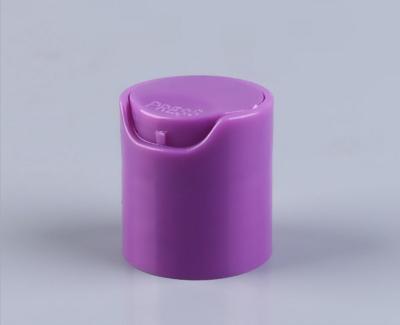 China Non Spill Short Plastic Top Cap 20/410 Disc Top Disc Cap Flip Top Delivery Time Capsule for sale