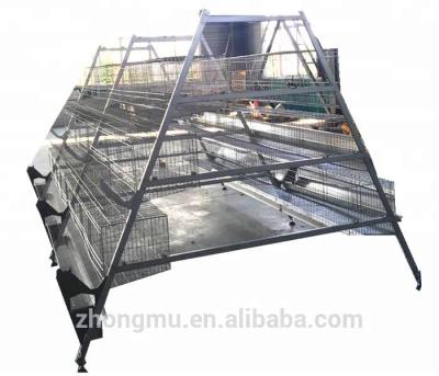 China Upgrading high quality automatic egg production battery layer cages of quails / battery layer cages for chickens for sale