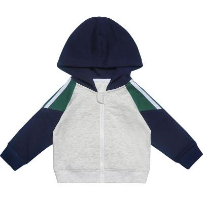 China Breathable Autumn Baby Boy Hooded Trendy Sportswear Jacket Sweater for sale