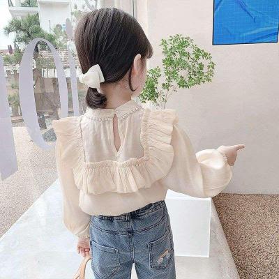 China QUICK DRY Girls 2022 New Autumn Bottoming Shirts Children Fashion Shirts Girls Baby Tops for sale