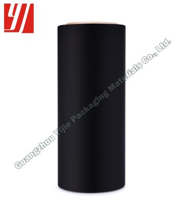 China Moisture Proof Black 18 Micron Soft Touch Lamination Film for sale