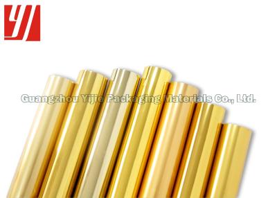 China Platen Stamping PET 0.64m*360m Gold Hot Stamping Foil for sale