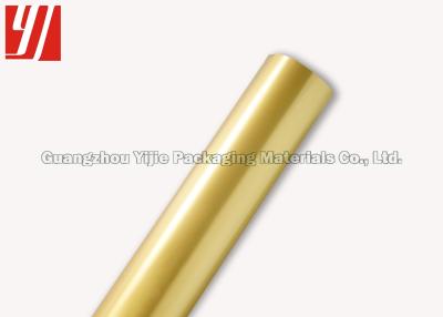 China Scratch Resistance 240m Gold Hot Stamping Foil For PVC Labels for sale