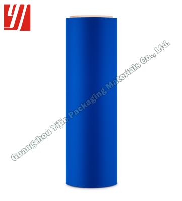 China High Transparency Blue 18 MIC Soft Touch Film for sale