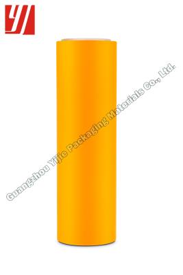 China High Transparency Orange OEM Soft Touch Lamination Film for sale