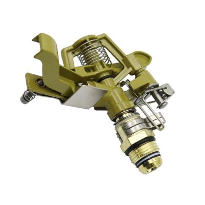 China Male Water-saving G1/2 Thread 360 Degree Adjustable Arm Rocker High Quality Brass Rotating Sprinkler for sale