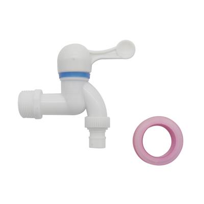 China Easily Install Plastic Faucet 1/2 3/4 Inch Male Thread Water Faucet Valve OD Garden Irrigation Water Control Valve for sale