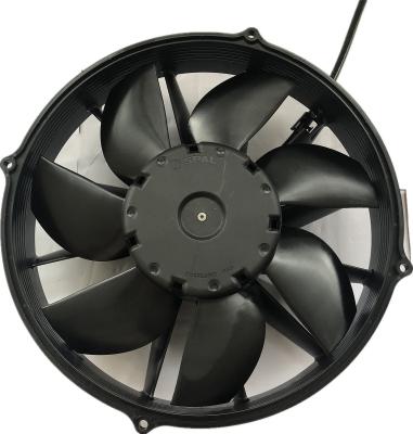 China va133-bp80/vll-122a 24v super high speed original spal axial fan for cooling bus/bus truck radiator/heavy machinery for sale