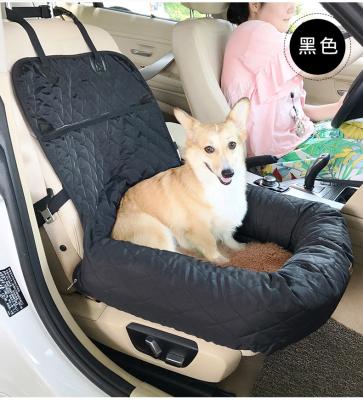 China Joyfamily Factory Direct Stocked Pet Bed Dog Car Filled Cotton Mattress Front And Rear Warm Car Pet Mat for sale