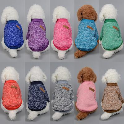 China Joyfamily stocked warm autumn and winter pet clothes new pet sweater dog clothes for sale