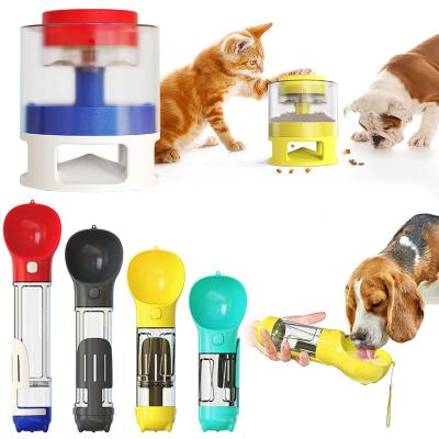 China Auto Hot Outdoor Multifunctional Dog Food Water Vending Joyfamily Amazone Travel Bottle Plastic Water Dispenser for sale