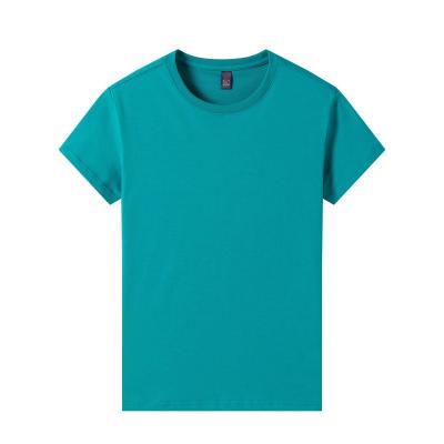 China Anti-Wrinkle OEM Customized High Quality 220g Ice Silk Cotton Plus Size T-Shirts For Women, Bleach T-shirt for sale